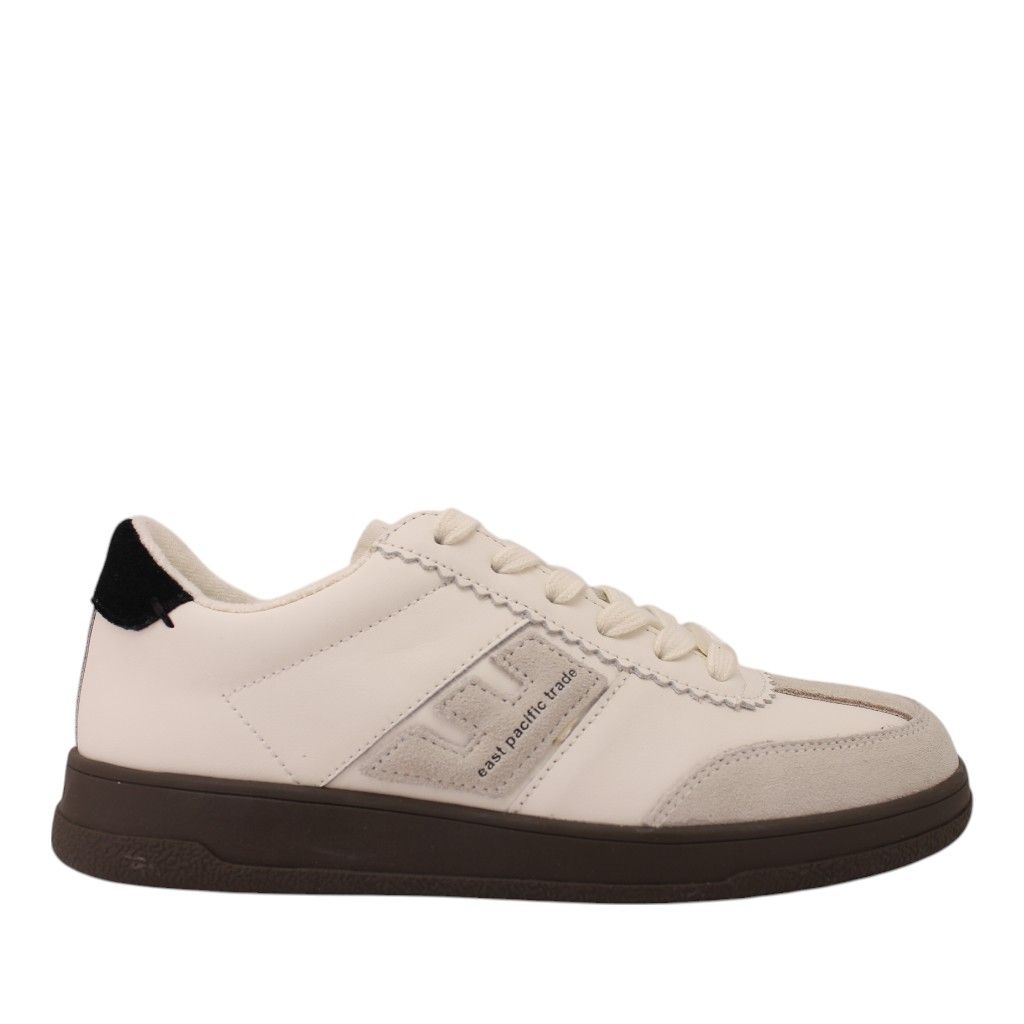 EPT sneaker Santos Off White Grey Black EP4SN1ST03102 Grijs