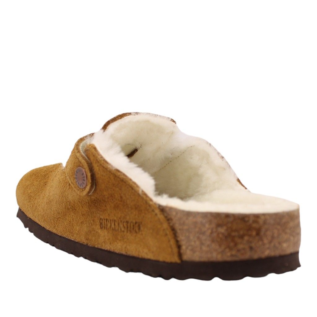 Birkenstock Boston Shearling Suede 1001141-Mink 1001141-Mink