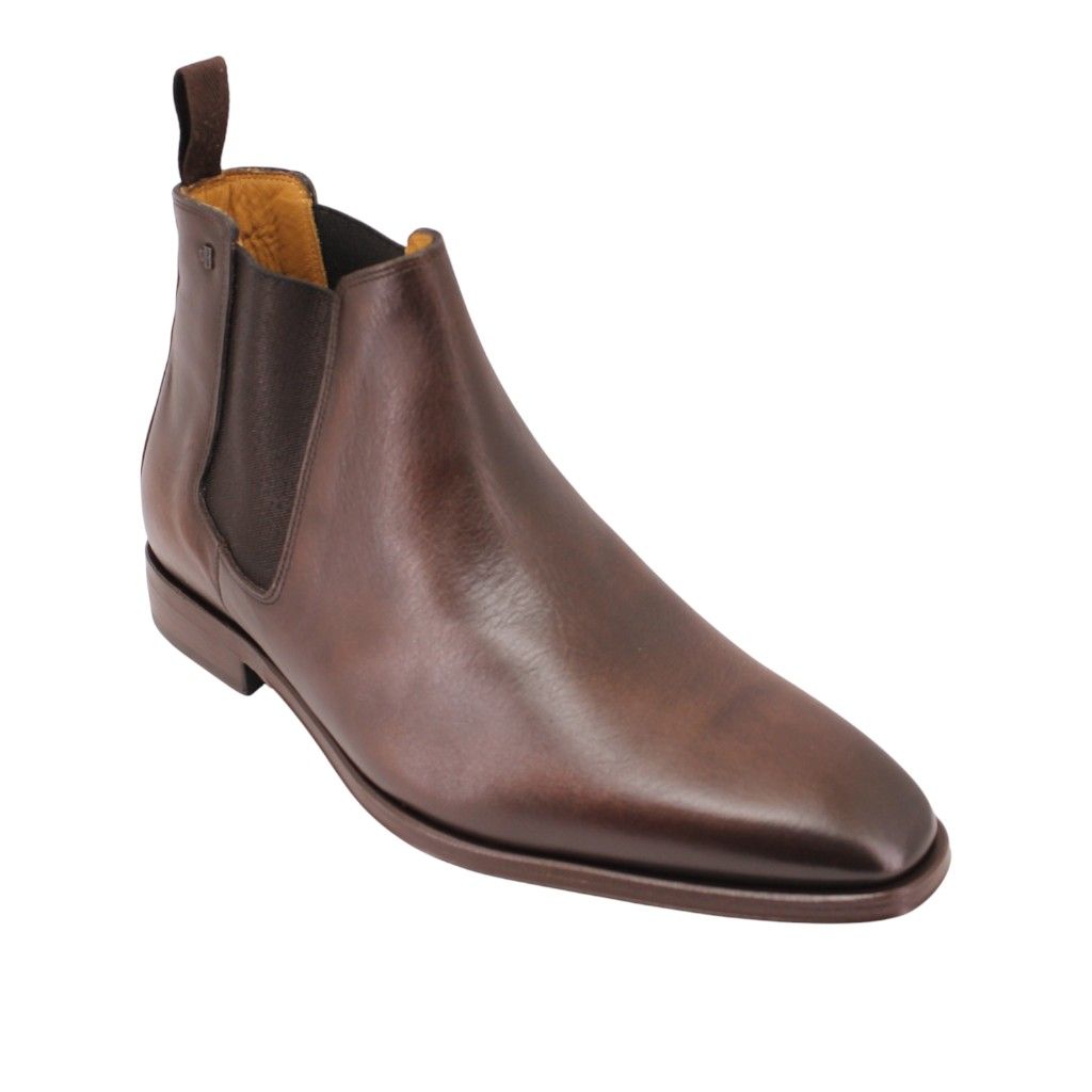 洋楽 4 Mula 1 Chelsea boots heren Raffa 09.01 Donkerbruin | Floris van Bommel