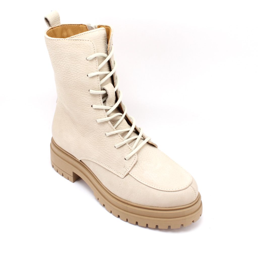 thema Ontevreden Reizende handelaar Shoecolate veterboot 210815603-Off White 8.21.08.156.03-Off W Off white