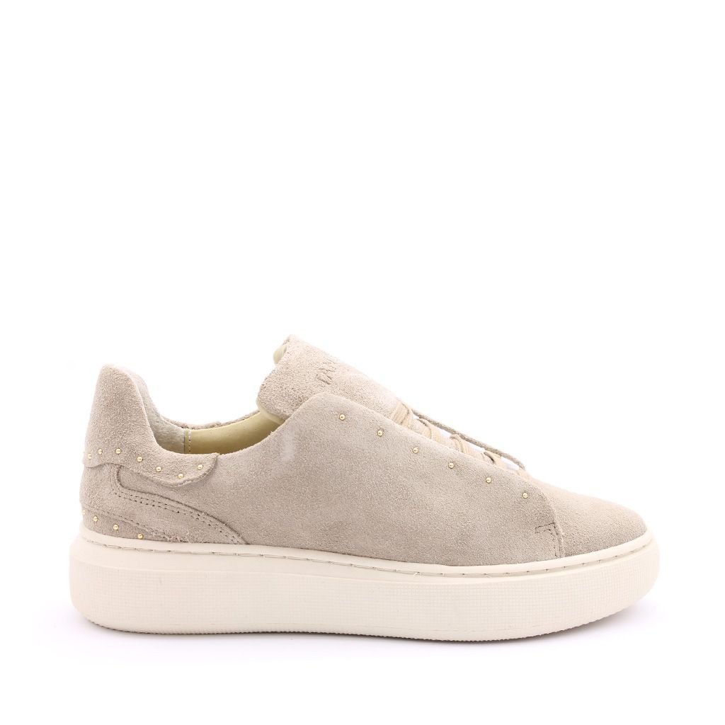 Tango Sneaker KADY FAT 10-BU Beige Leer - Bormans Modeschoenen