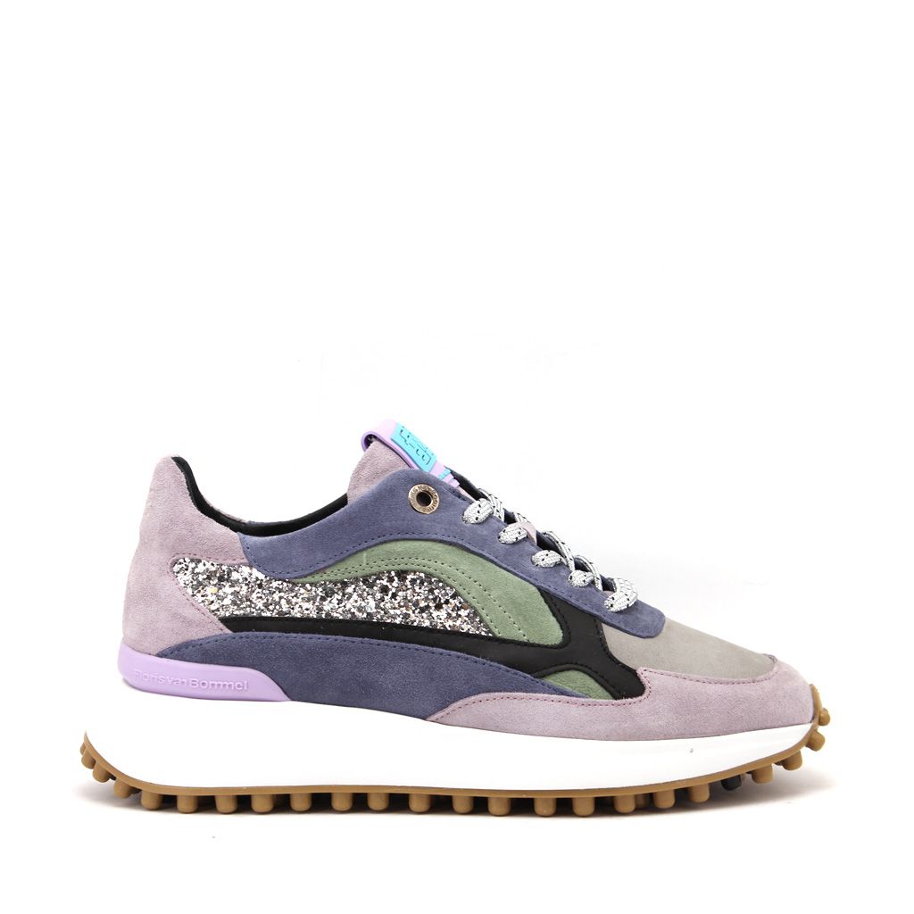 Floris van Bommel sneaker Noppi 17.04 SFW-10079-43-01 Paars