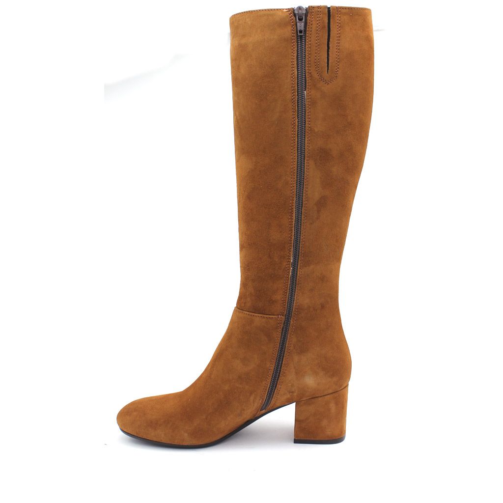 Lamica laars Quela-Cognac-Suede Quela-Cognac-Suede Cognac