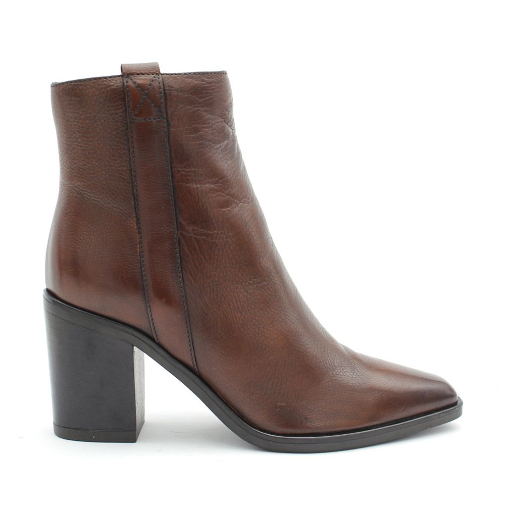 Marnelli enkellaars 052.741-Cognac 052.741-Cognac Bruin
