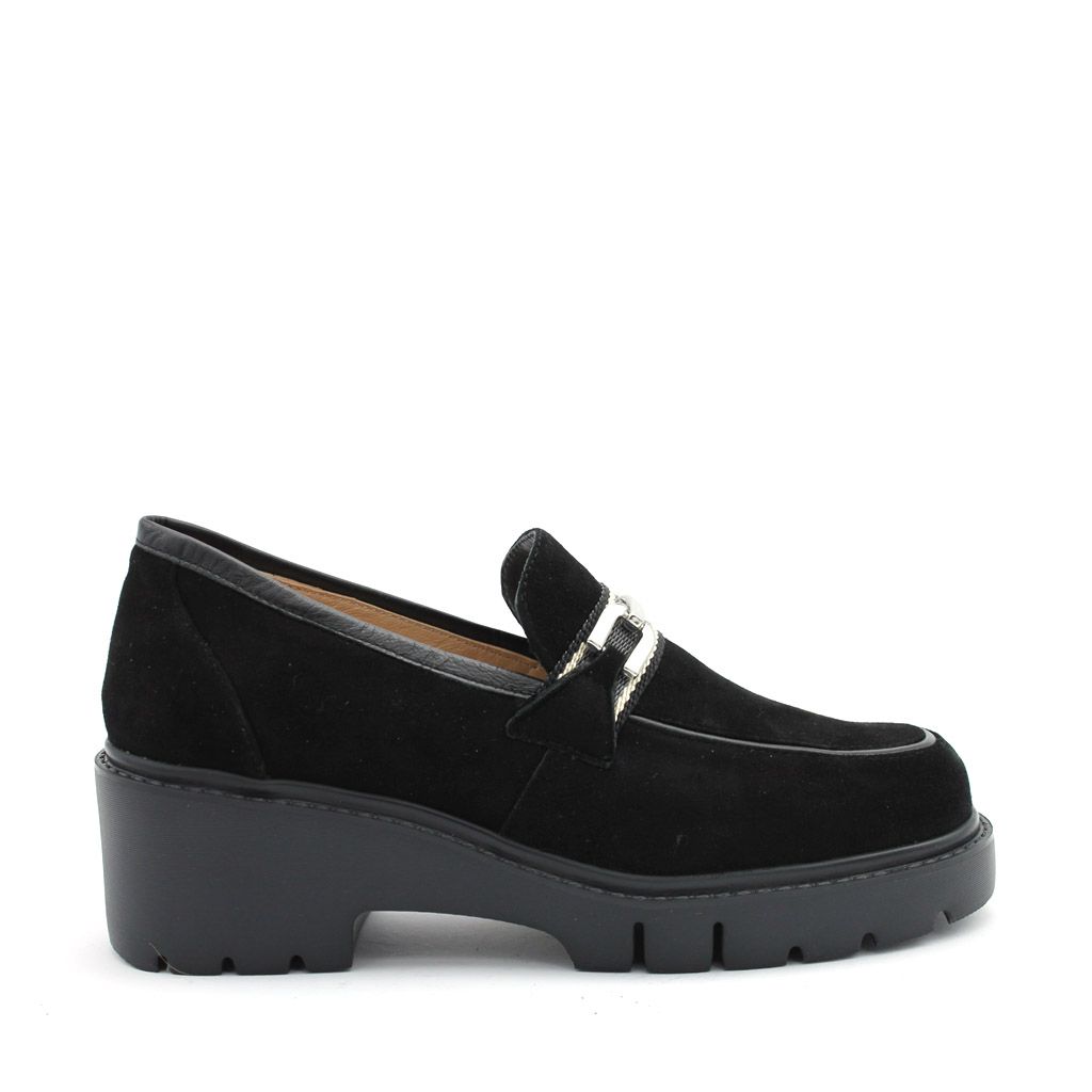 Unisa instapper Julios-Black Julios-Black Zwart