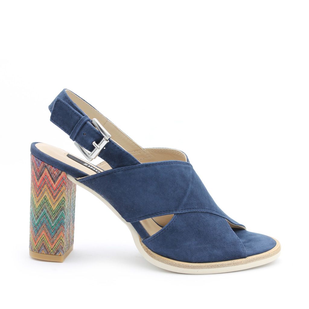 Zinda sandalette 4791-Navy 4791-Navy Blauw