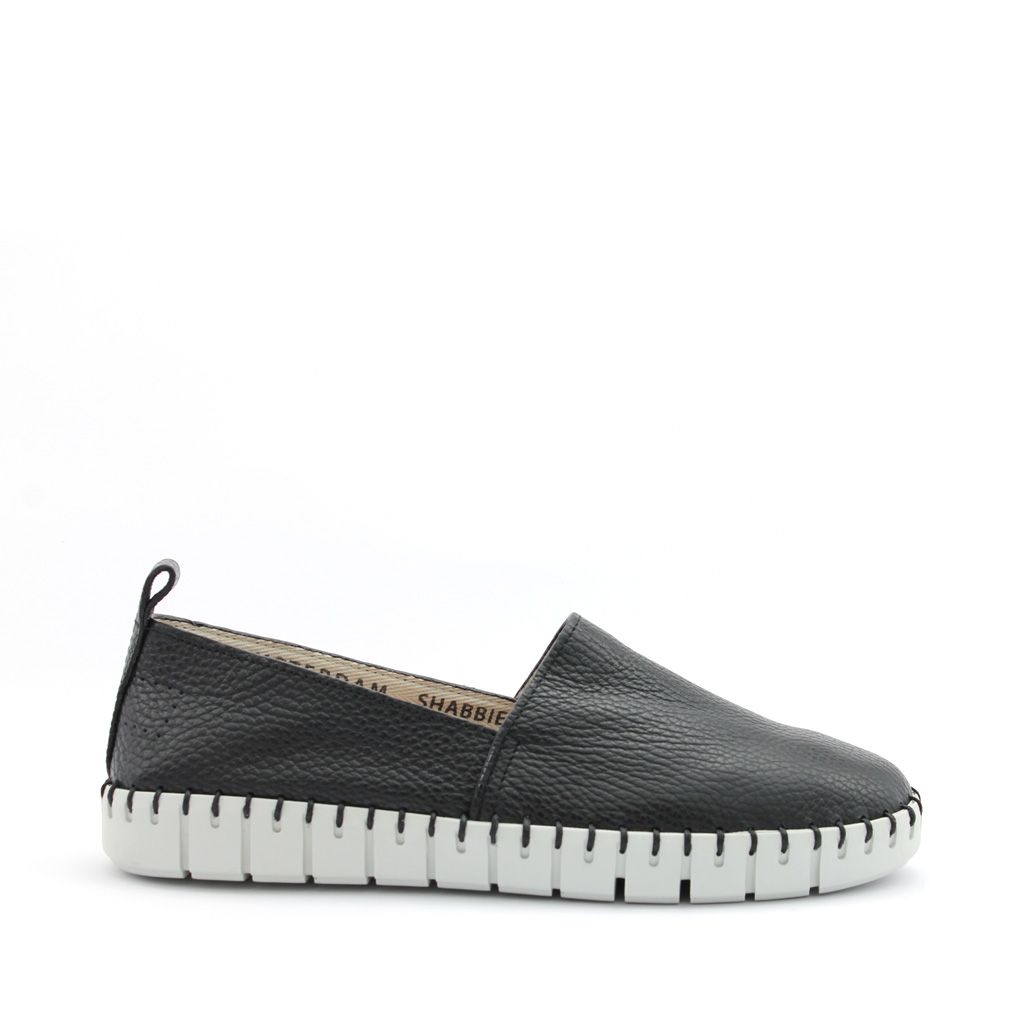 Shabbies Amsterdam instapper 120020025 Black 120020025 Black Zwart