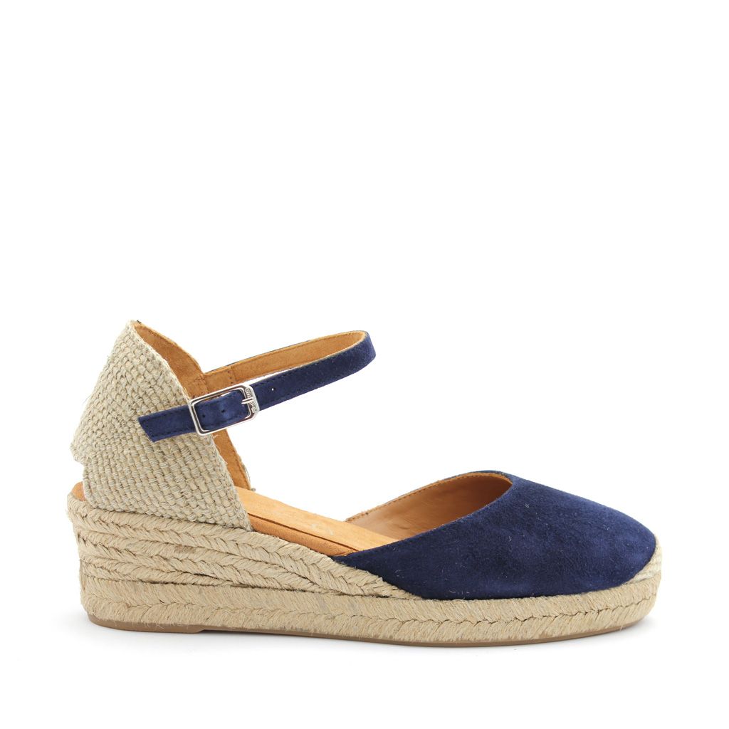 Unisa Dames Espadrilles Chufy Blauw - Schoenen.nl