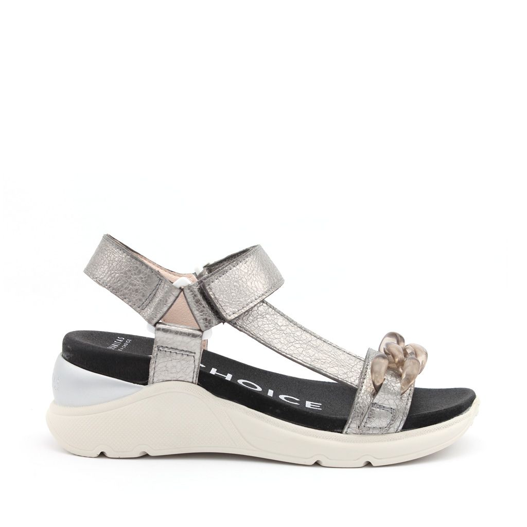 Hispanitas sandalette Galia HV211089 Ibiza Plomo HV211089 Ibiza