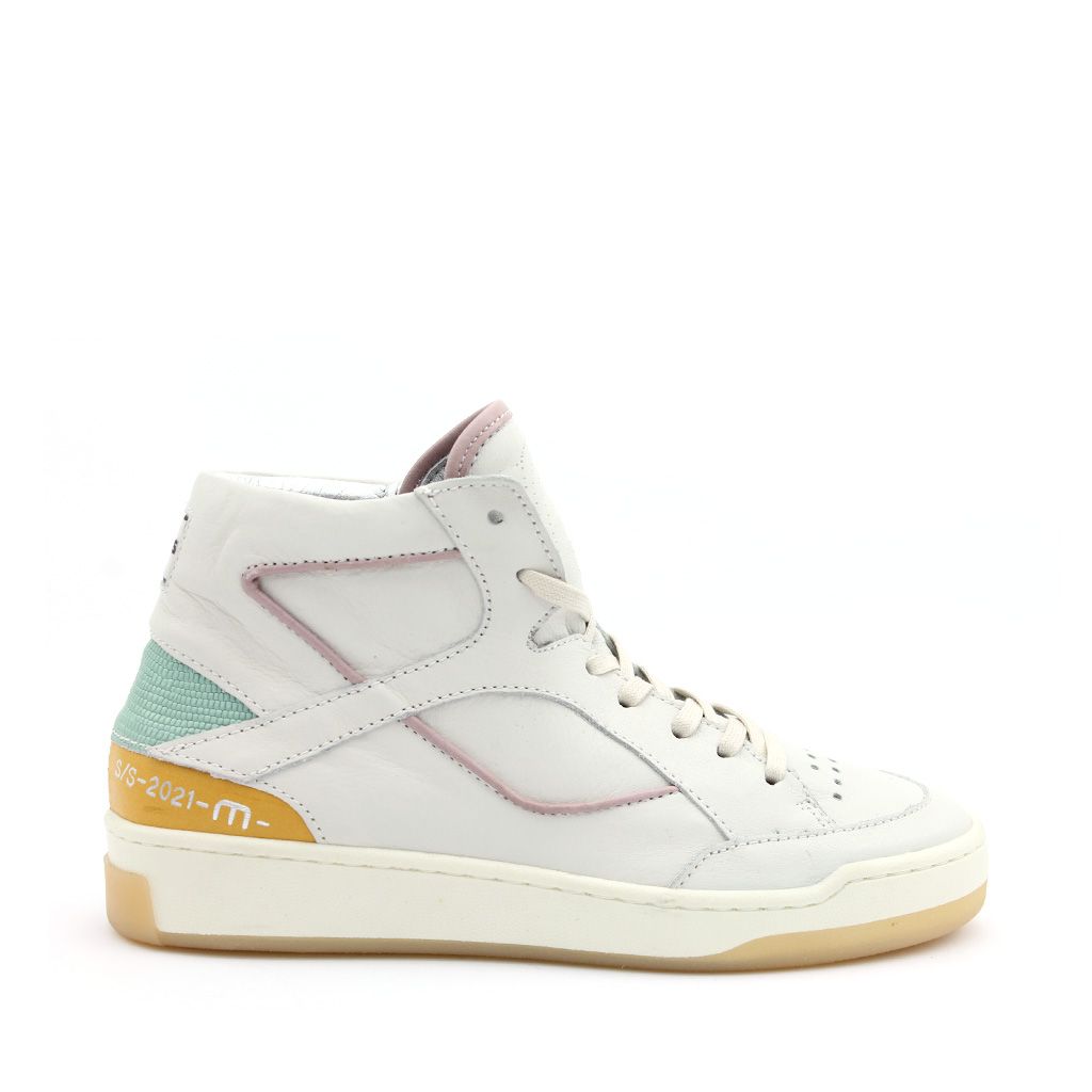 Ladies Mjus Leather Beige Trainer 8102 – ShuBoutique