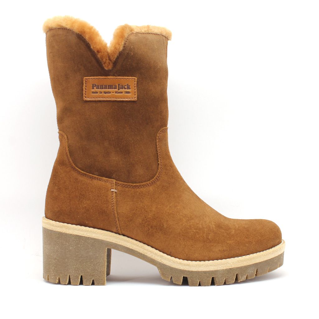 balans rollen knuffel Panama Jack enkellaars Prim-Igloo-B1-Cuero Prim-Igloo-B1-Cuero Cognac