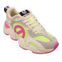 No Name sneaker Krazee - Nude Fluo Yellow