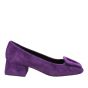 Gianluca Pisati pump Sharon-Camoscio Viola