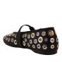 Steve Madden ballerina Rejoice S-Black Silver Gold