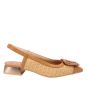 Hispanitas sandalette Dali RHV254046 -Cuoio Raffia