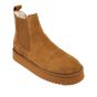 Copenhagen chelsea CPH258 - Suede Cognac