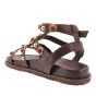 Mosaic sandalette F110-Brushed Brown