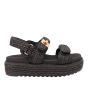 Steve Madden sandalette Bigmona - Black Raffia