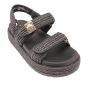 Steve Madden sandalette Bigmona - Black Raffia
