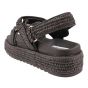 Steve Madden sandalette Bigmona - Black Raffia