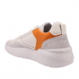 Nubikk sneaker Roque Road - White Leather Orange