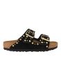Birkenstock Arizona Rivet Suede Leather Black NRW