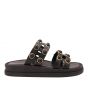 Mosaic sandalette 28100-Black