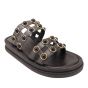 Mosaic sandalette 28100-Black