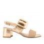 Fascino Donna sandalette 48616-Beige-Gold