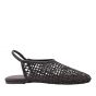 Mosaic sandalette Net-Black