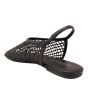 Mosaic sandalette Net-Black