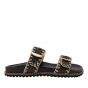 Mosaic sandalette Mirena - Black
