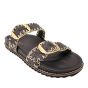 Mosaic sandalette Mirena - Black