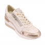 DLS sneaker sleehak 5673 Marsala Platino