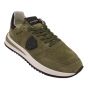 Philippe Model Tropez 2.1 Low Daim Broderi Militai