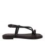 Mosaic sandalette Claire - Black