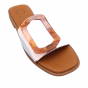 IBZA sandalette 5155-Azure-Blanco