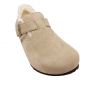 Birkenstock London Shearling Suede 1028470-Taupe