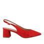 Maripe slingback Milly Camoscio Red