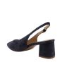 Maripe slingback Milly Camoscio Blu