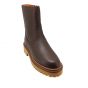 Hoff biker Bota - Piel Office Marone