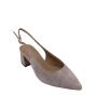 Maripe slingback Milly Camoscio Corda