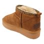 Warmbat vachtschoen  Durack Plateau 371925-Cognac