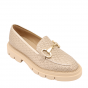 Luca Rossi loafer H831M-Twist Lame Platino