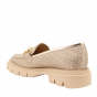Luca Rossi loafer H831M-Twist Lame Platino