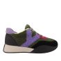 Keh Noo sneaker 9724 - Black Military