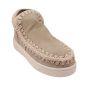 Mou Summer Eskimo sneaker perfo Suede Chlk