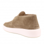 Nubikk instapper halfhoog Jiro Suo-Taupe Suede