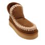 Mou vachtschoen Mini Eskimo Platform - Cognac