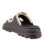 Mou Eva one-piece slide two-buckle Black White